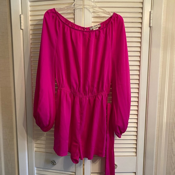 Flying Tomato pink fuschia romper size M NWT - Picture 3 of 6